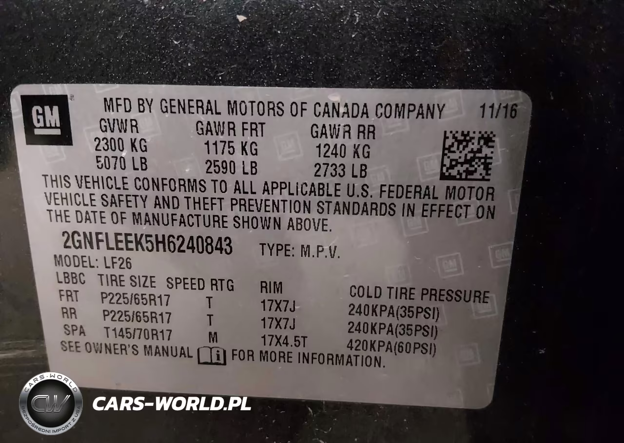 2017 Chevrolet Equinox Ls VIN:2GNFLEEK5H6240843 - 9