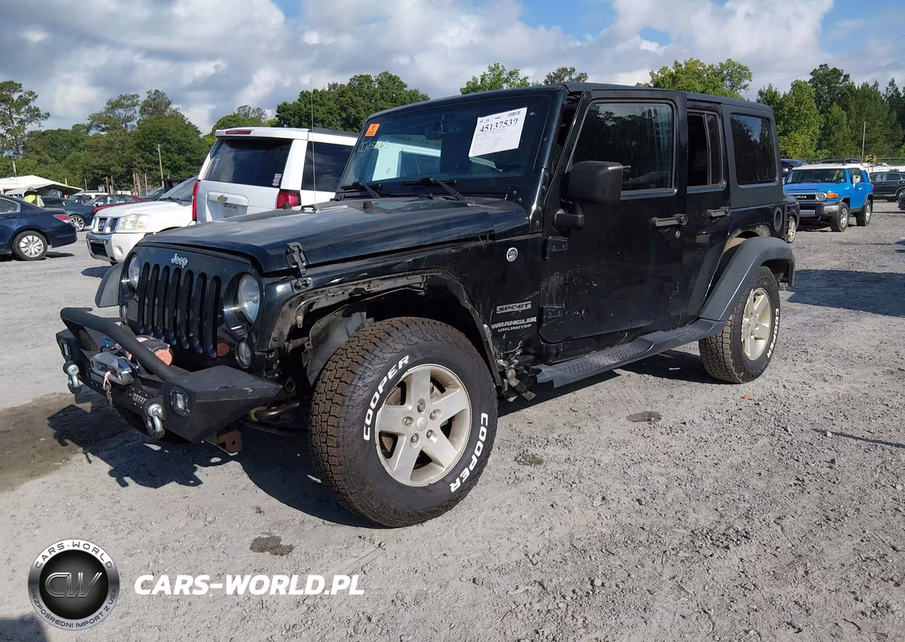 2016 Jeep Wrangler Unlimited Sport VIN:1C4BJWDG1GL329993 - 2