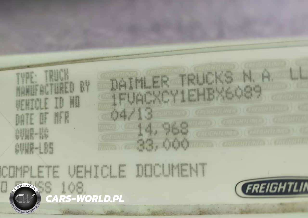 2014 Freightliner M2 106 Medium Duty VIN:1FVACXCY1EHBX6089 - 8