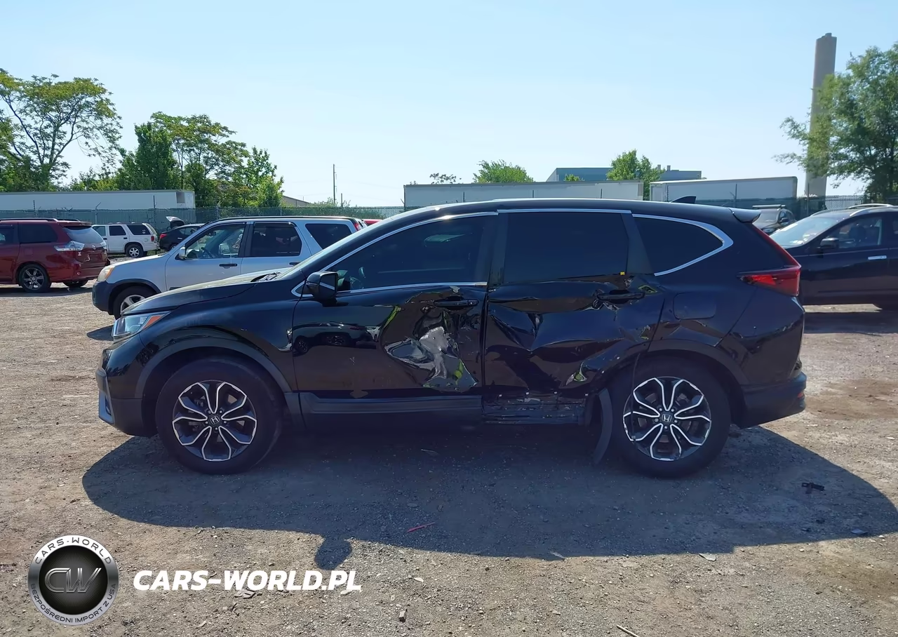 2021 Honda Cr-V Awd Ex VIN:2HKRW2H56MH607417 - 14