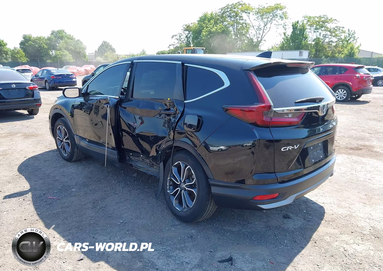 2021 Honda Cr-V Awd Ex VIN:2HKRW2H56MH607417 - 3