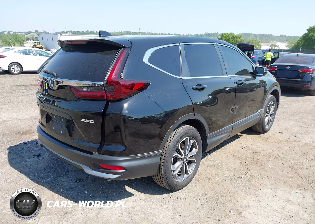 2021 Honda Cr-V Awd Ex VIN:2HKRW2H56MH607417 - 4