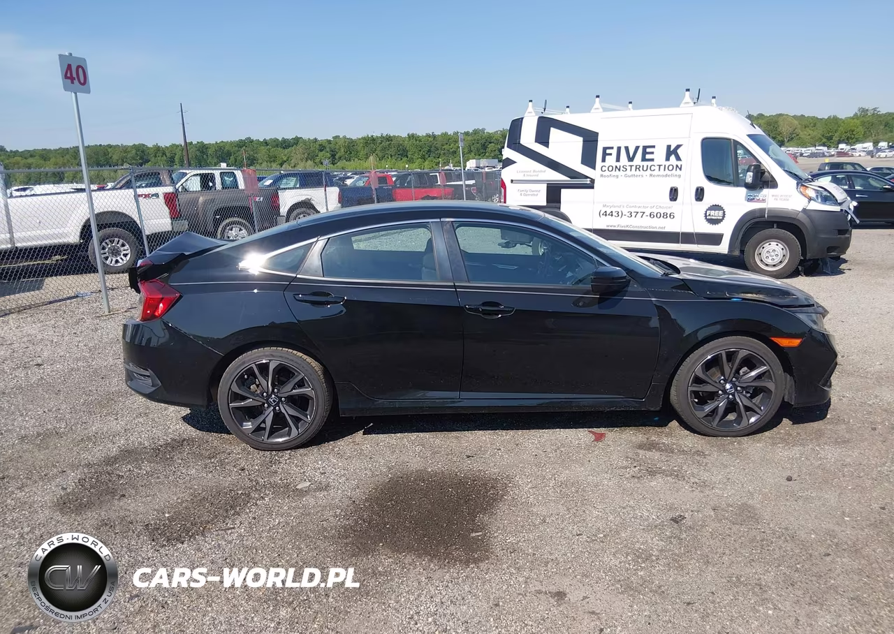 2021 Honda Civic Sport VIN:2HGFC2F89MH535888 - 13