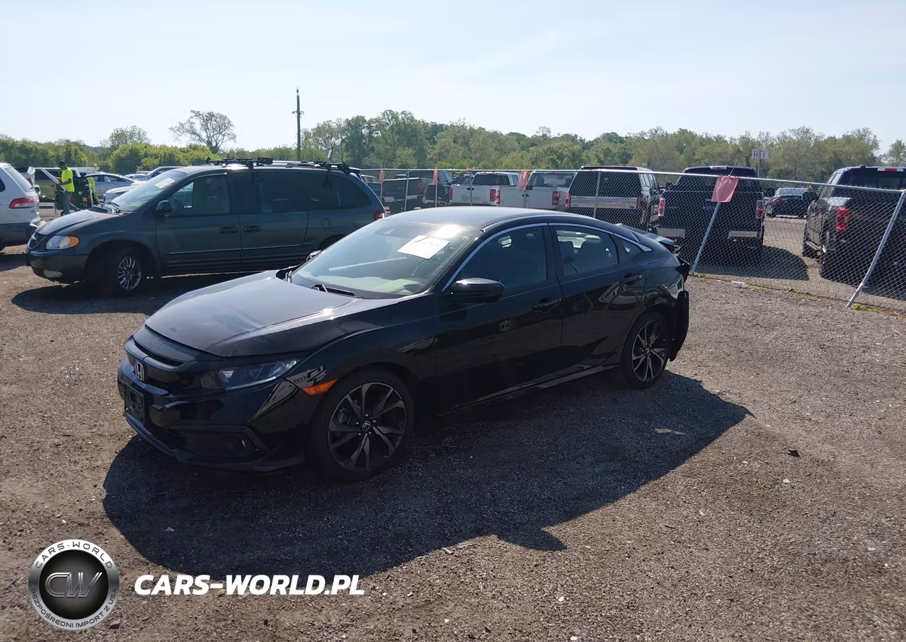 2021 Honda Civic Sport VIN:2HGFC2F89MH535888 - 2