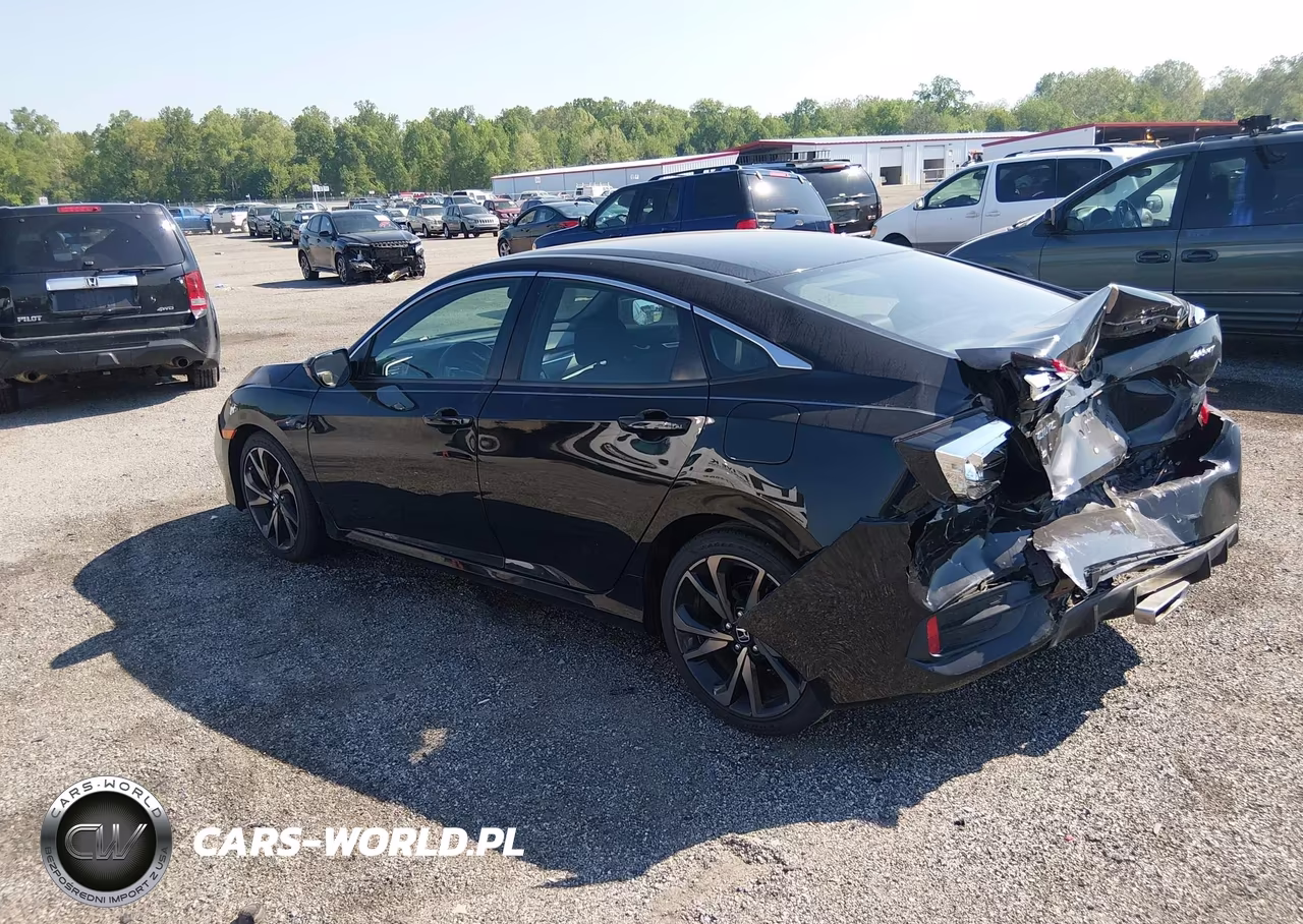 2021 Honda Civic Sport VIN:2HGFC2F89MH535888 - 3