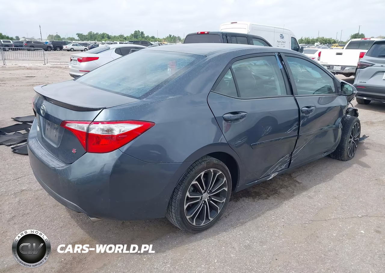 2015 Toyota Corolla S Plus VIN:5YFBURHE2FP189346 - 4