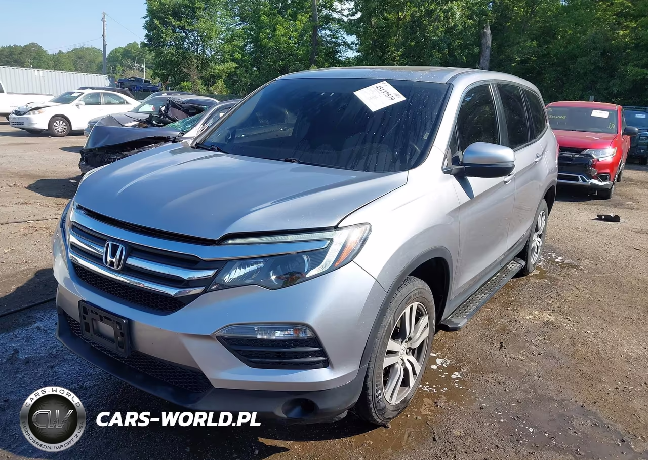 2017 Honda Pilot Ex-L VIN:5FNYF6H51HB101002 - 2