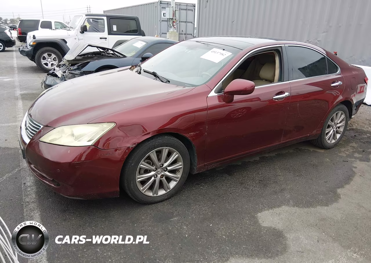 2008 Lexus Es 350 VIN:JTHBJ46G082195274 - 2