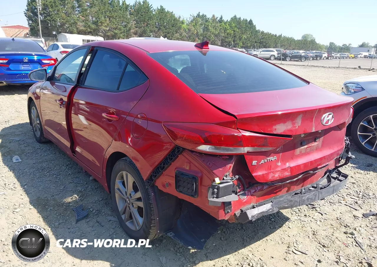 2018 Hyundai Elantra Sel VIN:KMHD84LFXJU610267 - 3
