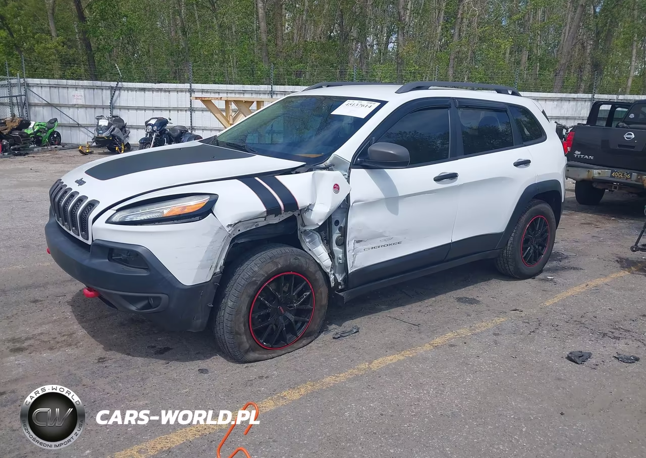 2016 Jeep Cherokee Trailhawk VIN:1C4PJMBS8GW130956 - 2