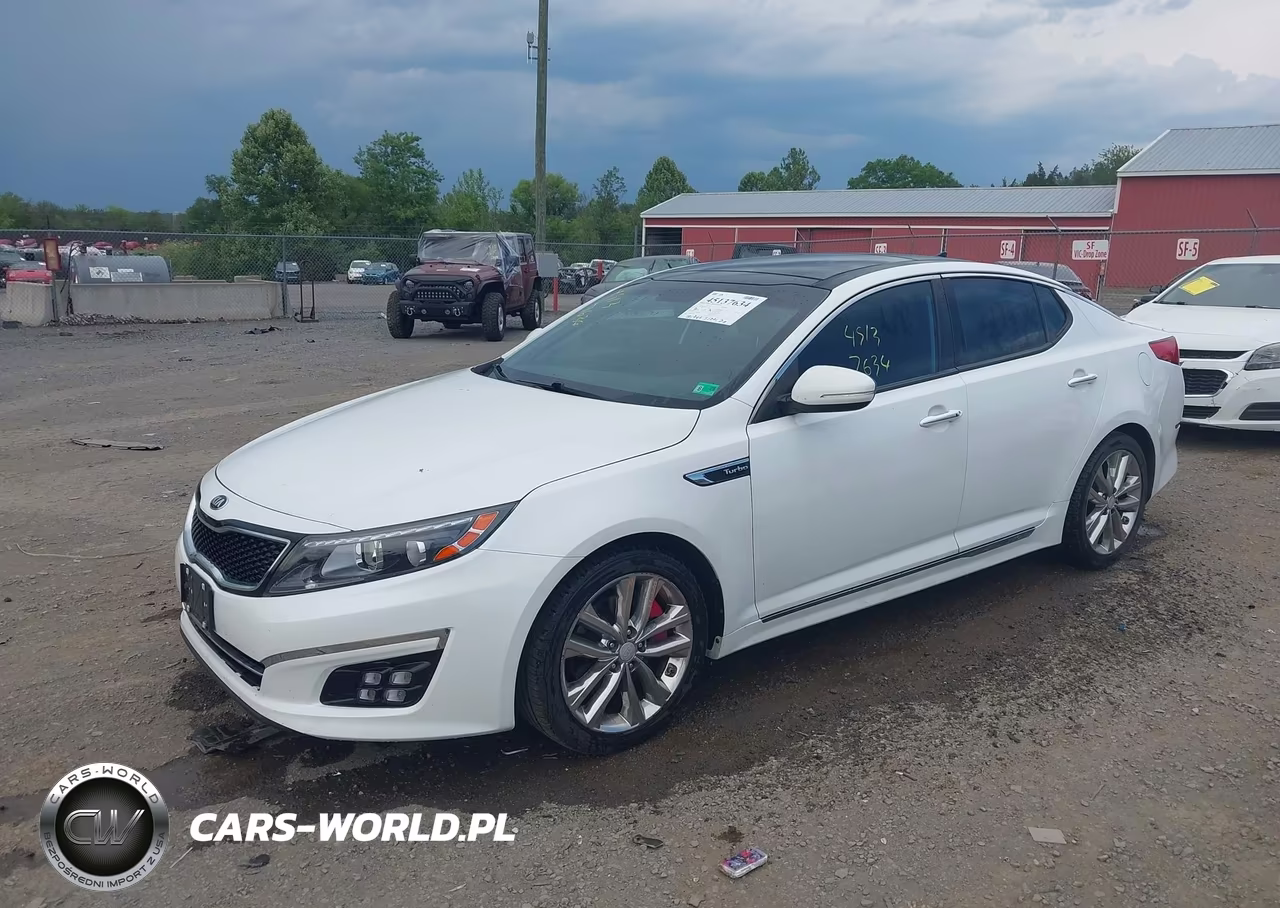 2015 Kia Optima Sxl Turbo VIN:5XXGR4A61FG427418 - 2