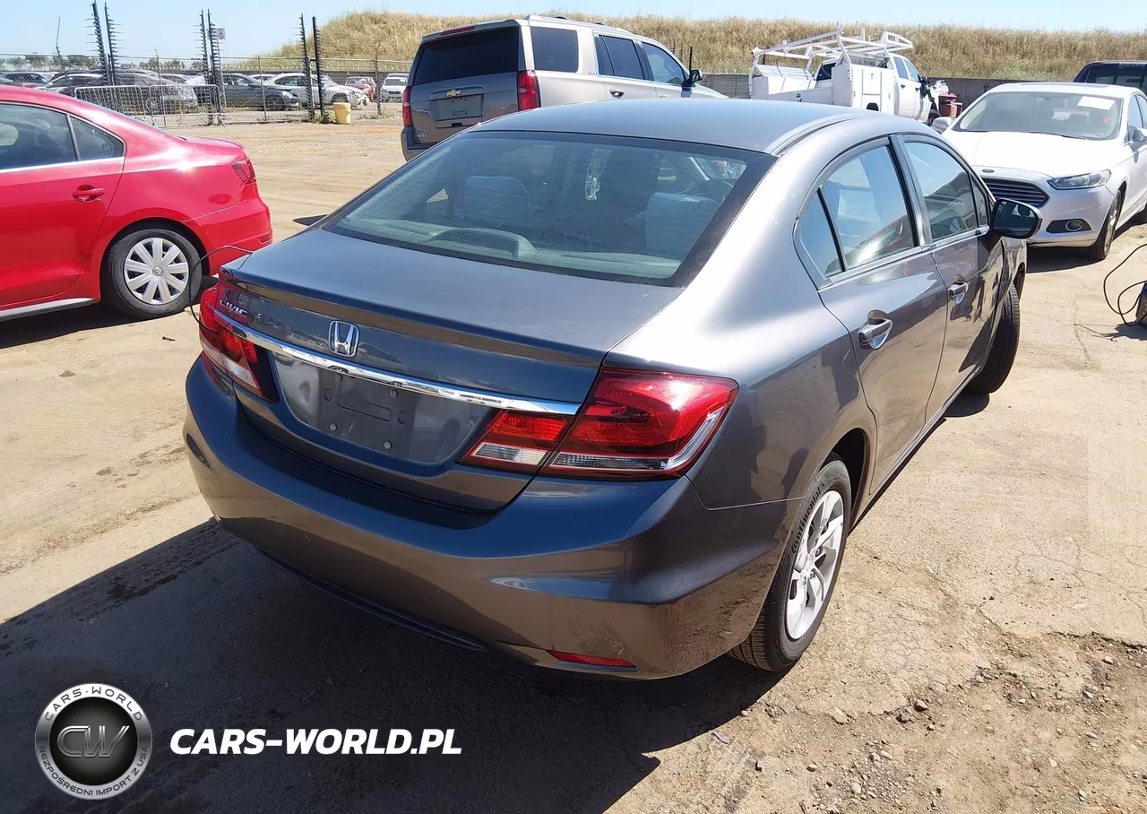 2015 Honda Civic Lx VIN:19XFB2F56FE247901 - 4