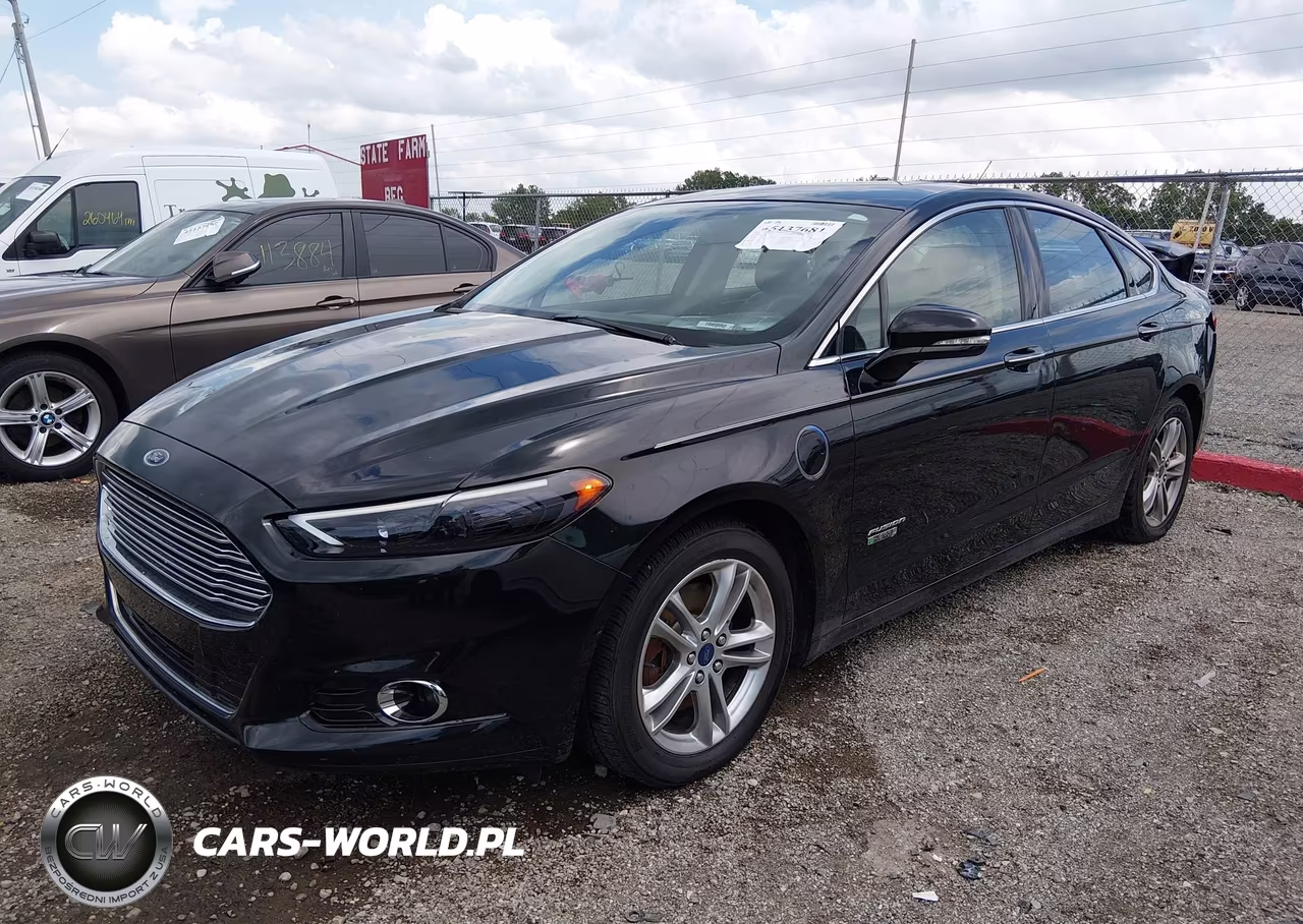 2016 Ford Fusion Energi Titanium VIN:3FA6P0SU1GR212833 - 2