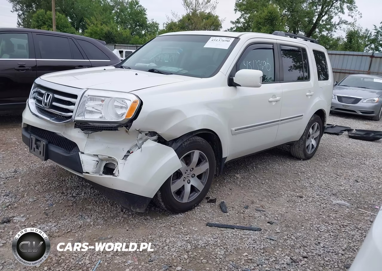 2015 Honda Pilot Touring VIN:5FNYF4H90FB049575 - 2