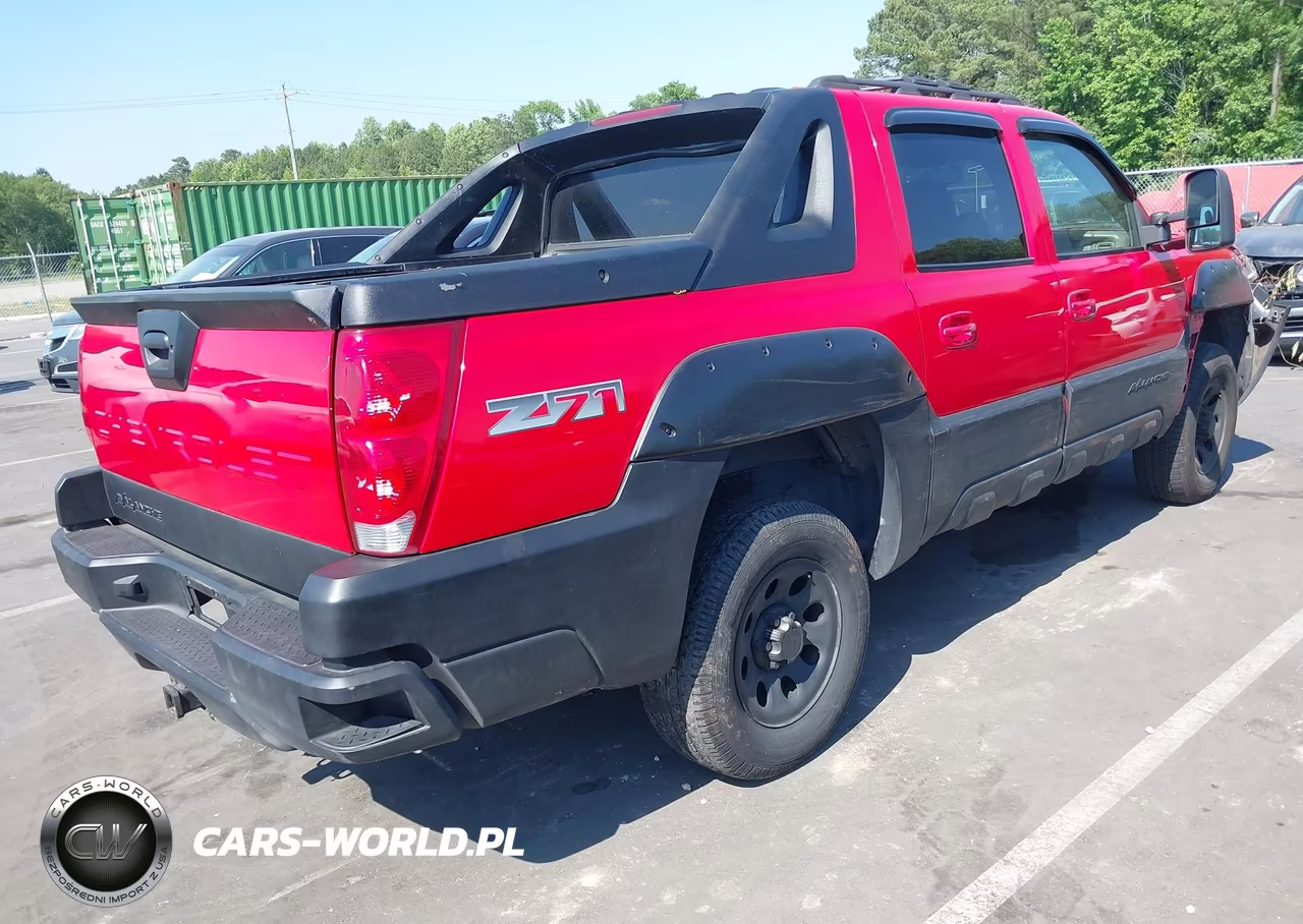 2002 Chevrolet Avalanche 1500 VIN:3GNEK13T82G195315 - 4