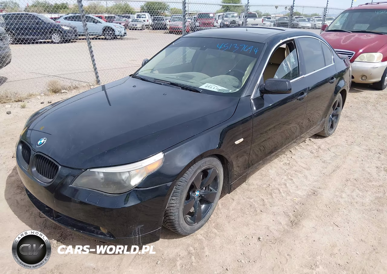 2006 BMW 525I VIN:WBANE53546CK78352 - 2