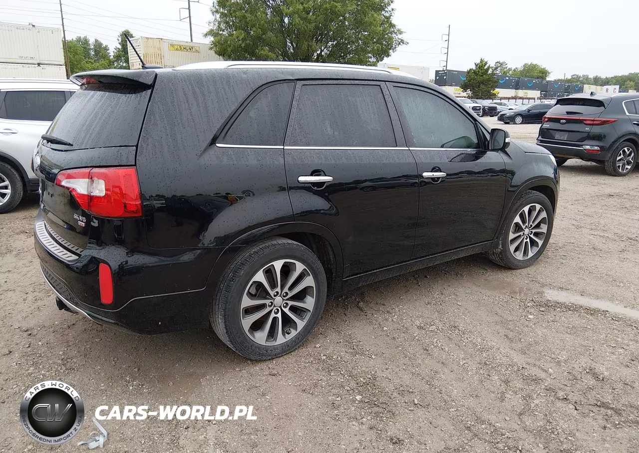 2014 Kia Sorento Sx VIN:5XYKW4A79EG464870 - 4