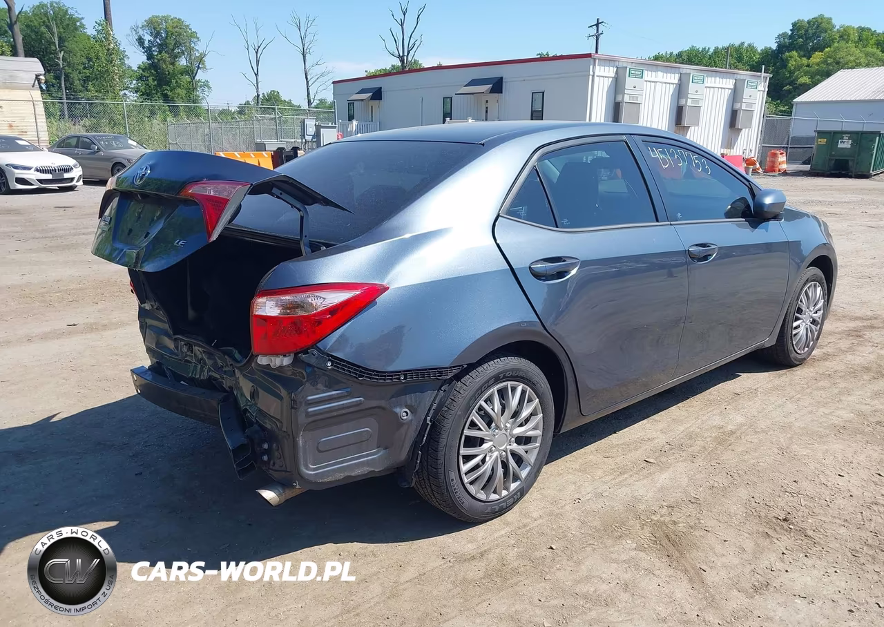 2017 Toyota Corolla Le VIN:2T1BURHE9HC796606 - 4
