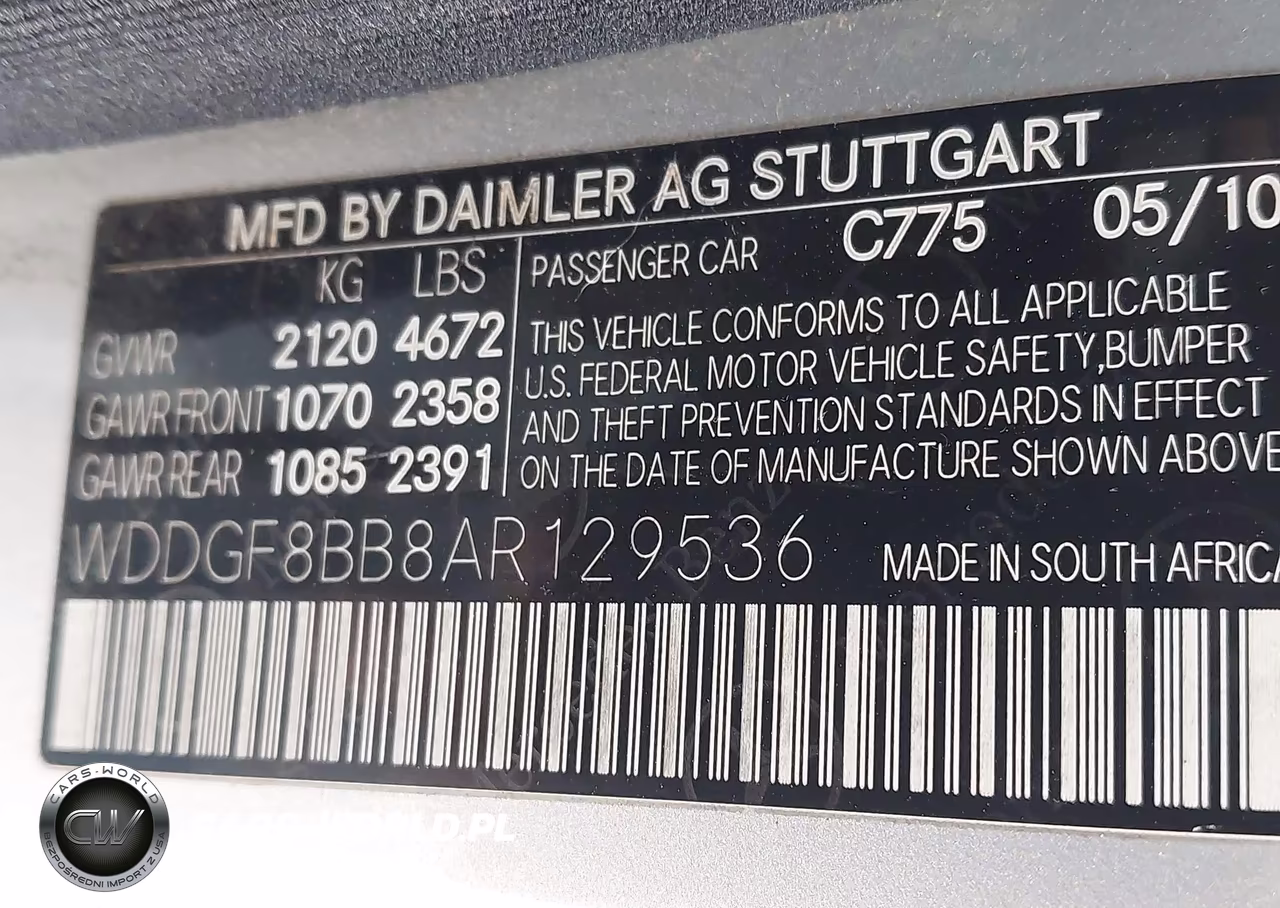 2010 Mercedes-Benz C 300 Luxury 4Matic-Sport 4Matic VIN:WDDGF8BB8AR129536 - 9
