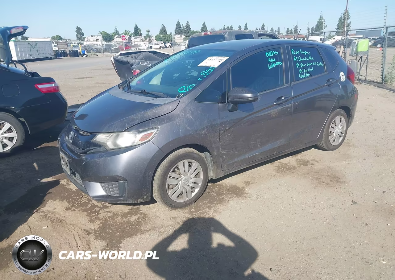 2016 Honda Fit Lx VIN:JHMGK5H52GS011732 - 2