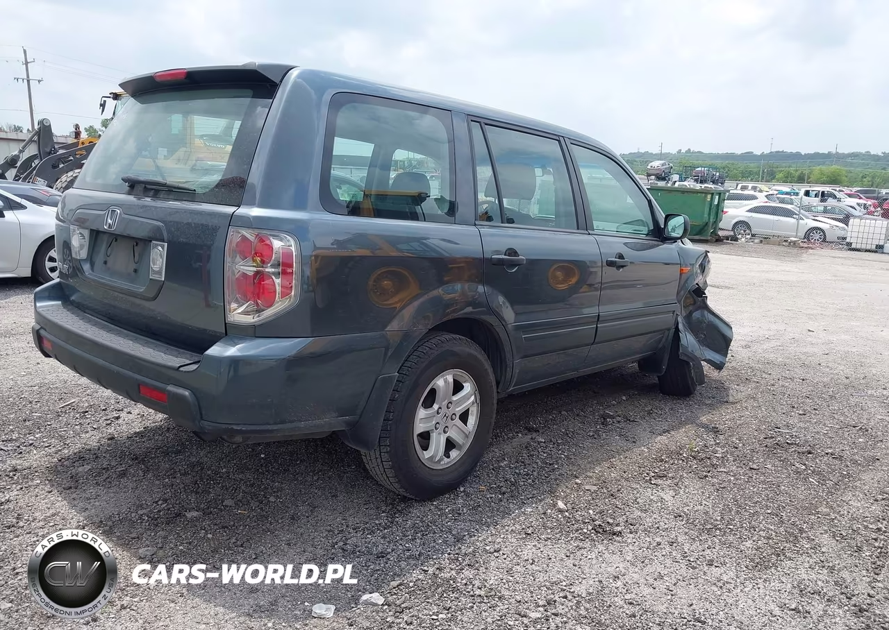 2006 Honda Pilot Lx VIN:5FNYF28116B036834 - 4