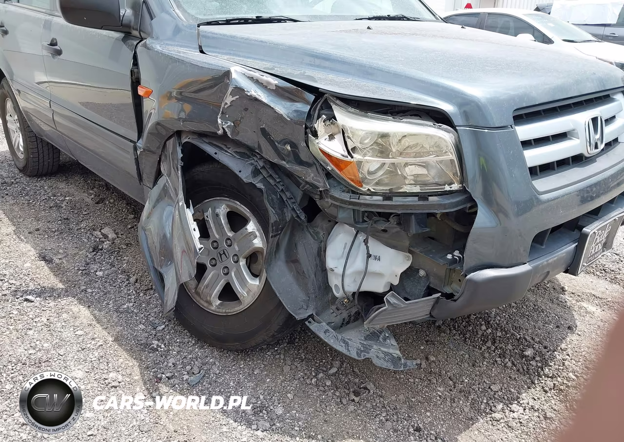 2006 Honda Pilot Lx VIN:5FNYF28116B036834 - 6