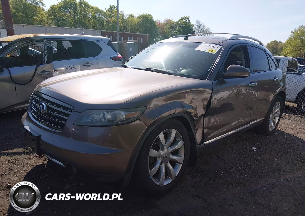 2008 Infiniti Fx35 VIN:JNRAS08WX8X203858 - 2