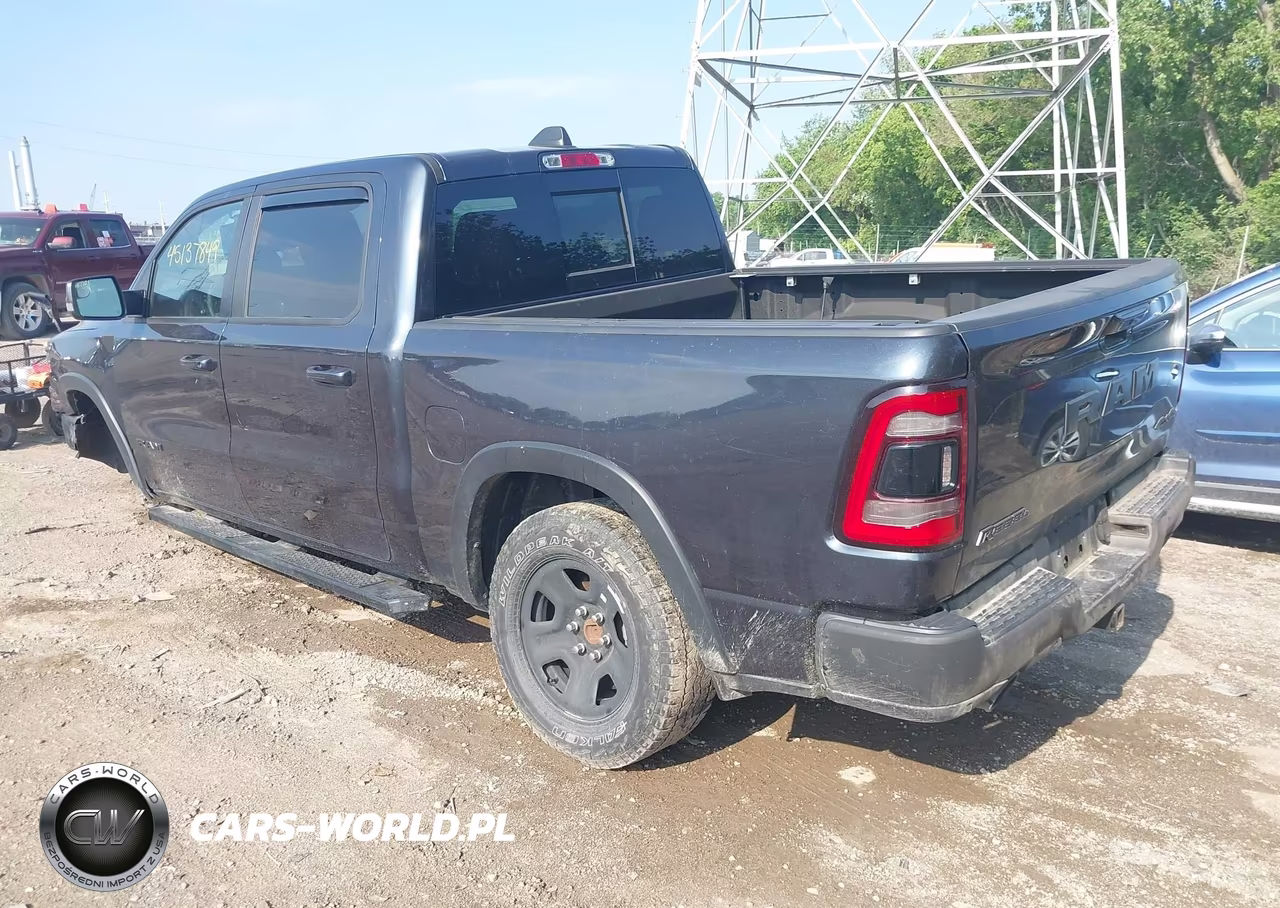 2019 Ram 1500 Rebel 4X4 5'7 Box VIN:1C6SRFLT8KN754574 - 3
