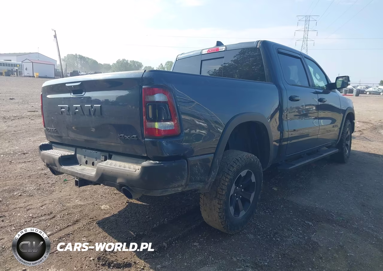 2019 Ram 1500 Rebel 4X4 5'7 Box VIN:1C6SRFLT8KN754574 - 4