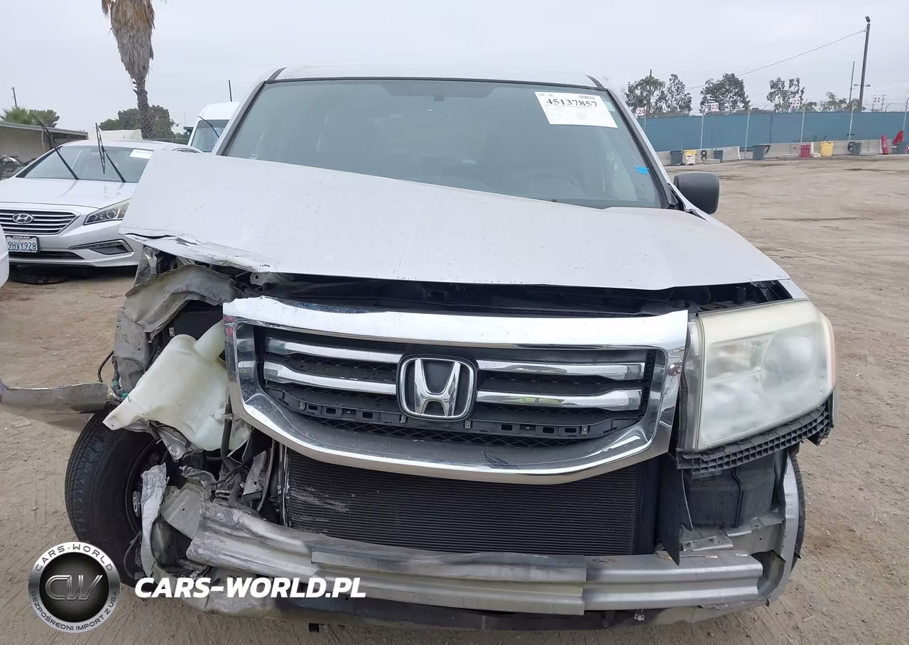2013 Honda Pilot Lx VIN:5FNYF3H27DB040737 - 13