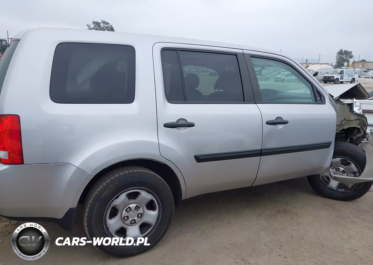 2013 Honda Pilot Lx VIN:5FNYF3H27DB040737 - 14