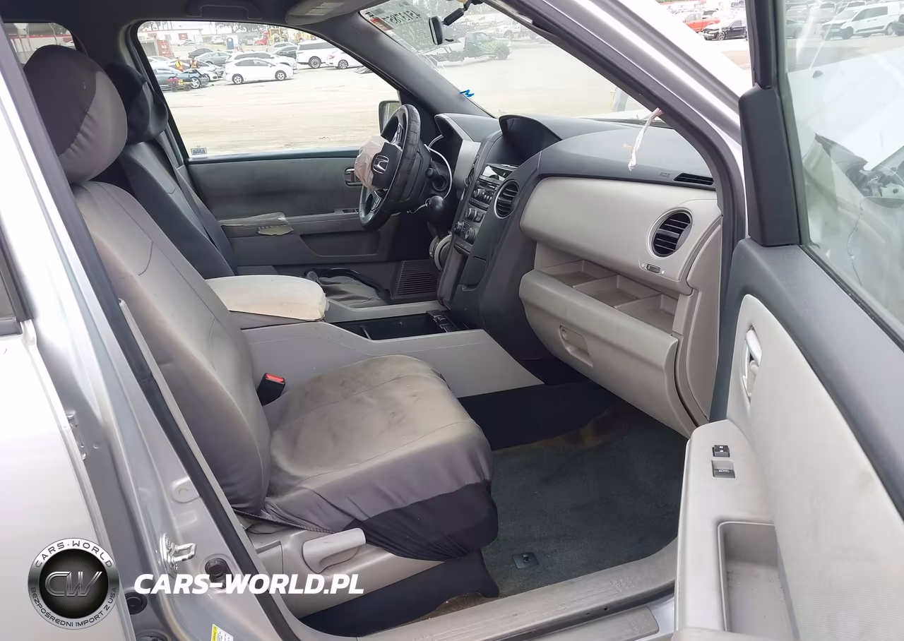 2013 Honda Pilot Lx VIN:5FNYF3H27DB040737 - 5