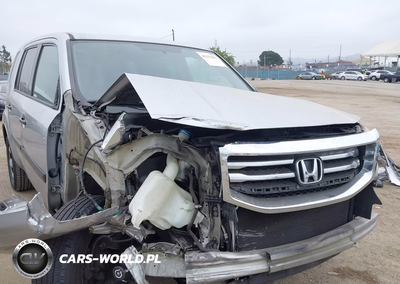 2013 Honda Pilot Lx VIN:5FNYF3H27DB040737 - 6