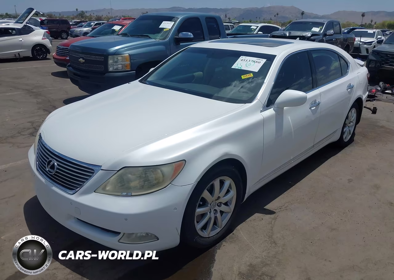 2007 Lexus Ls 460 L VIN:JTHGL46F375004905 - 2