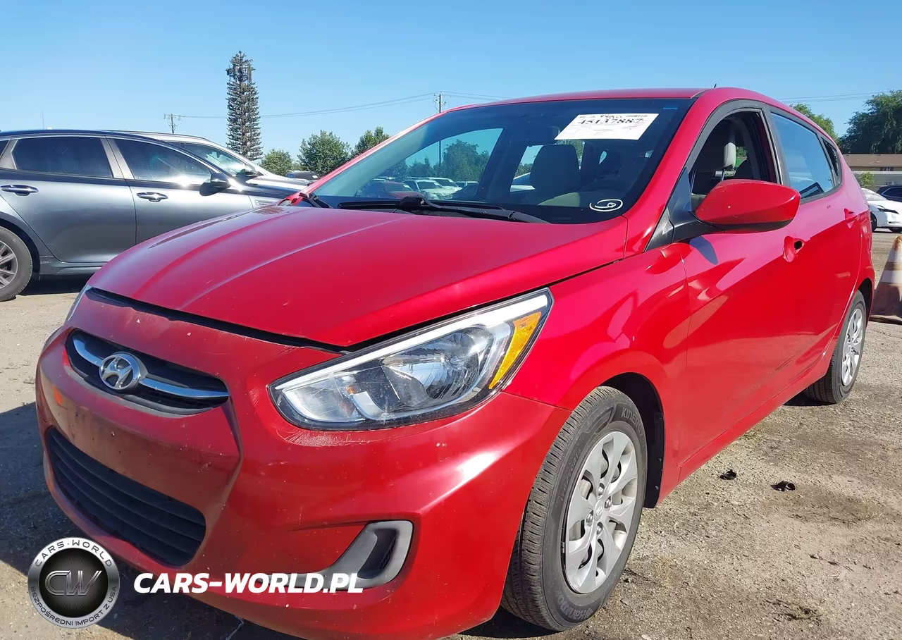 2017 Hyundai Accent Se VIN:KMHCT5AE6HU349756 - 2