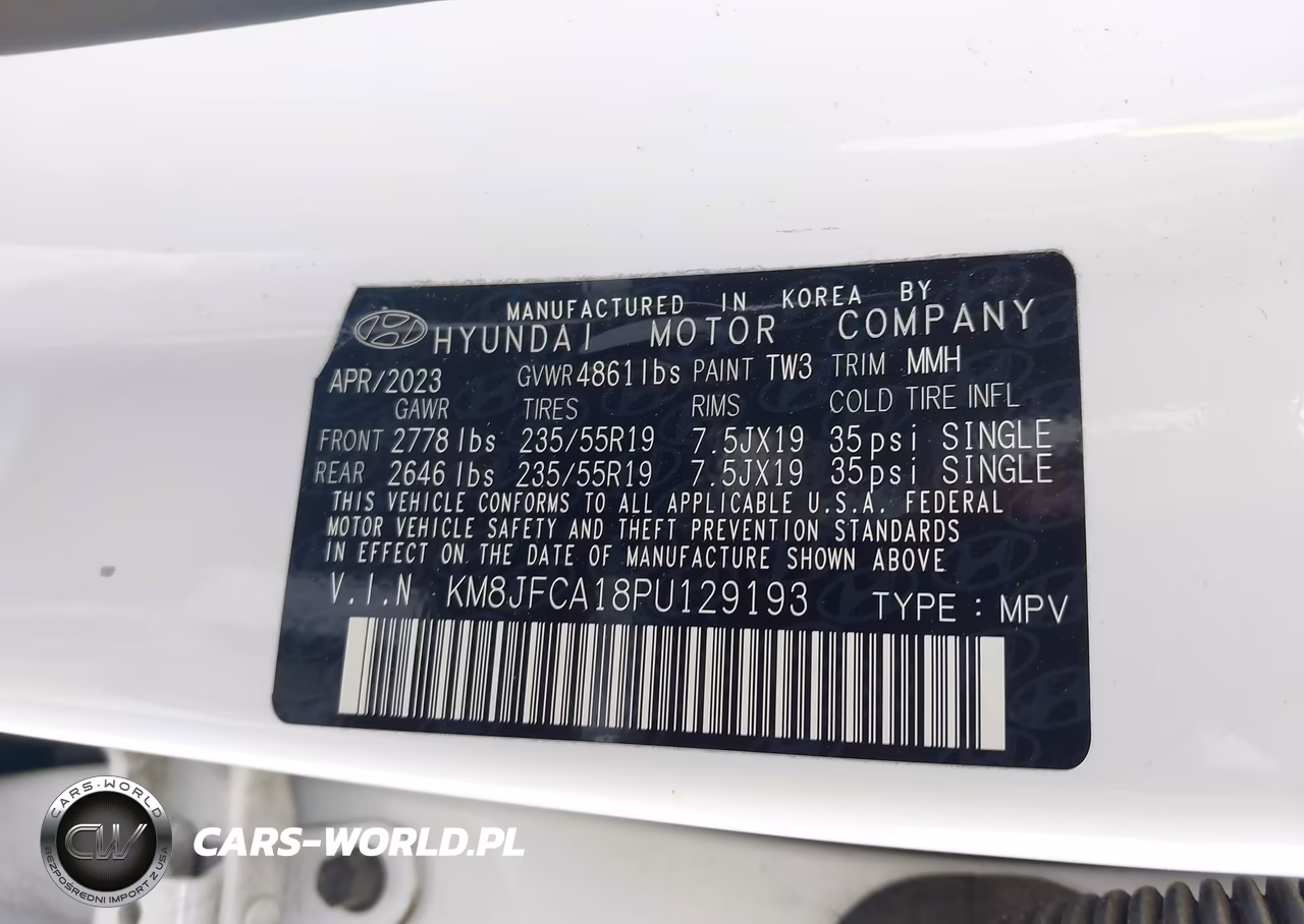 2023 Hyundai Tucson Hybrid Sel Convenience VIN:KM8JFCA18PU129193 - 9