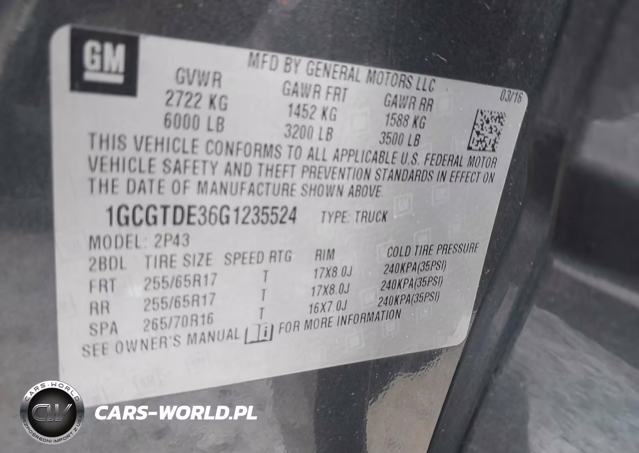 2016 Chevrolet Colorado Z71 VIN:1GCGTDE36G1235524 - 9