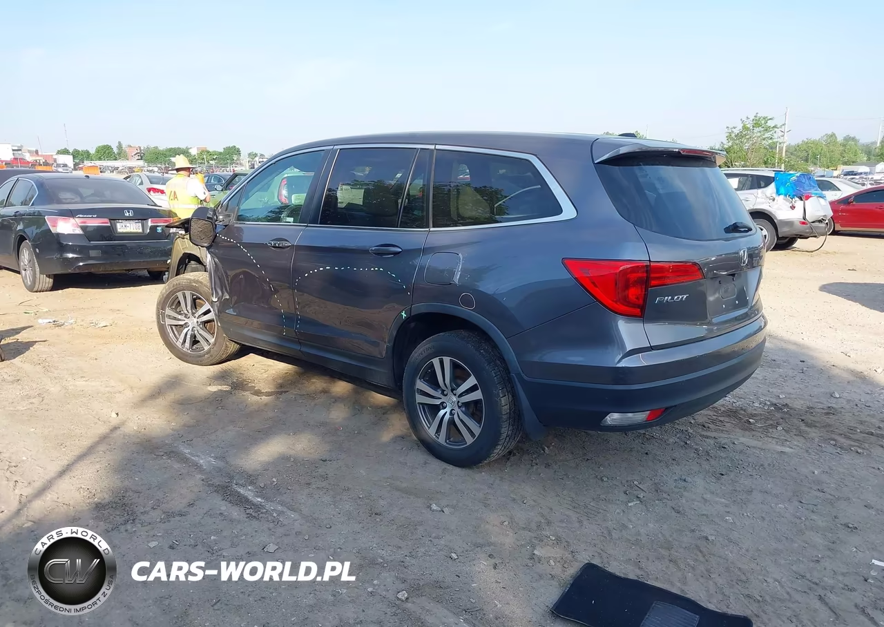 2018 Honda Pilot Ex-L VIN:5FNYF6H63JB037673 - 3