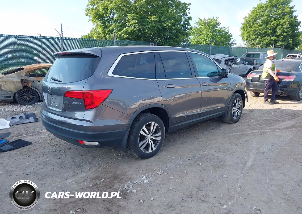 2018 Honda Pilot Ex-L VIN:5FNYF6H63JB037673 - 4