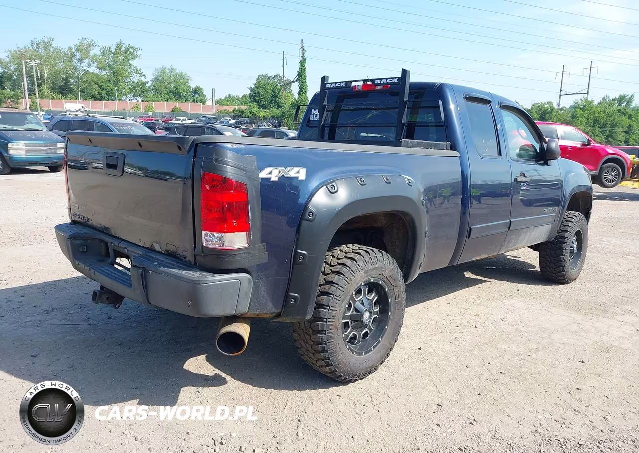 2010 GMC Sierra 1500 Sle VIN:1GTSKVE35AZ277985 - 4