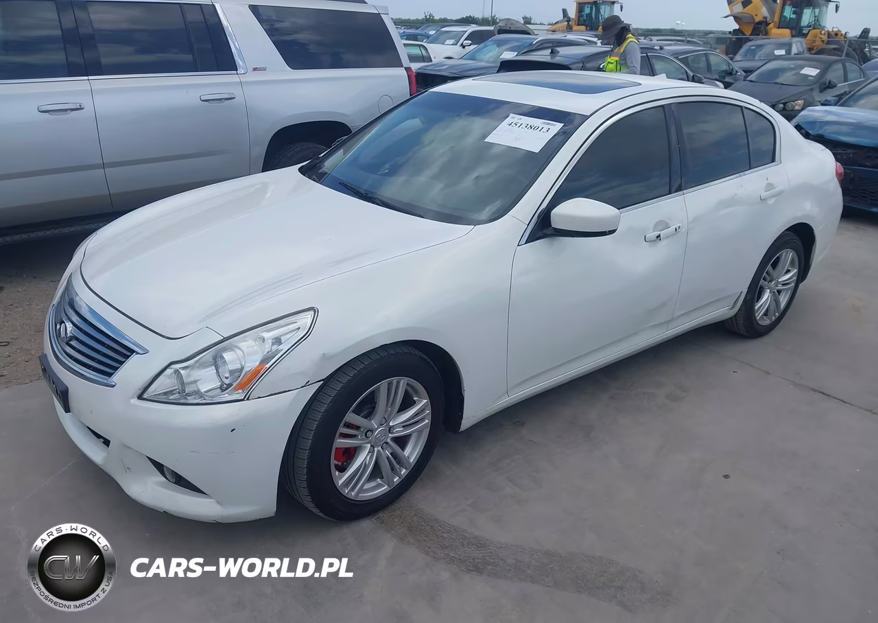 2013 Infiniti G37 VIN:JN1CV6AR9DM358410 - 2