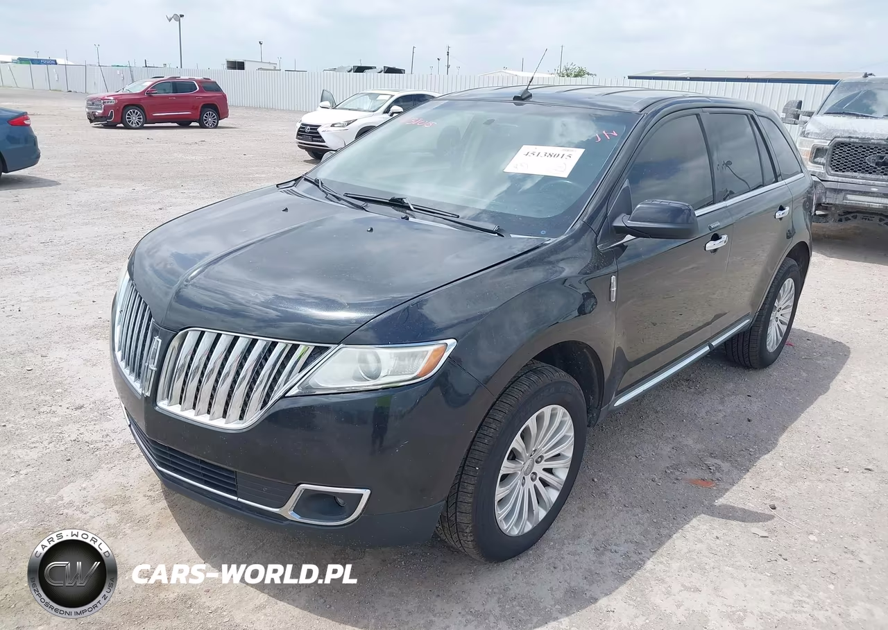2013 Lincoln Mkx VIN:2LMDJ6JK2DBL05697 - 2
