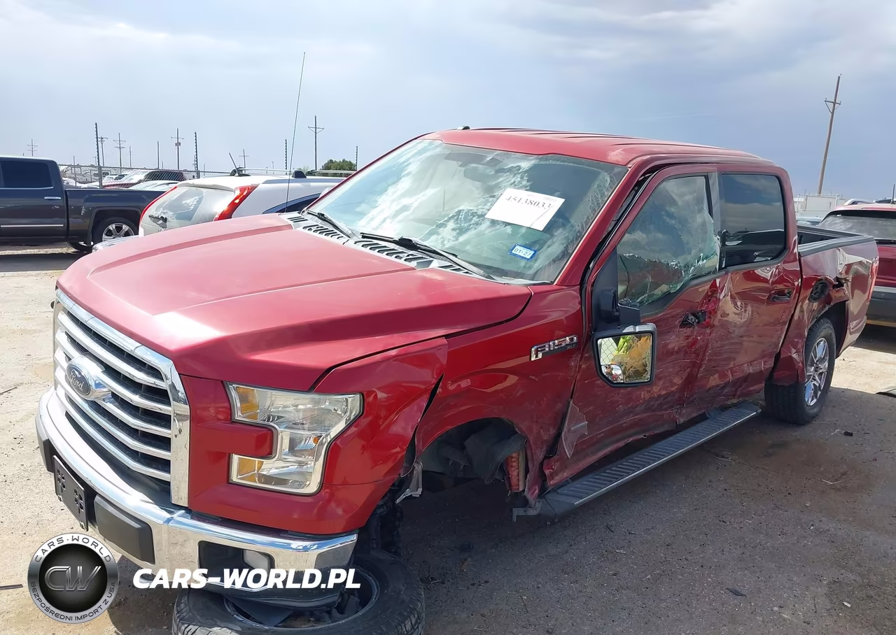 2017 Ford F150 Supercrew VIN:1FTEW1EP7HKC61643 - 2