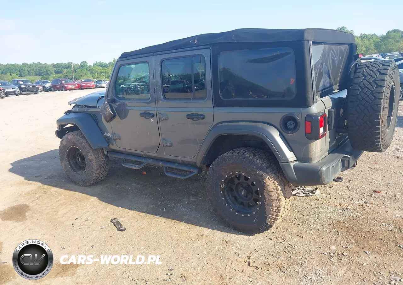 2020 Jeep Wrangler Unlimited Sport S 4X4 VIN:1C4HJXDNXLW261488 - 3