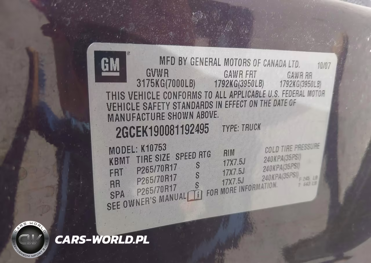 2008 Chevrolet Silverado 1500 Lt1 VIN:2GCEK190081192495 - 9