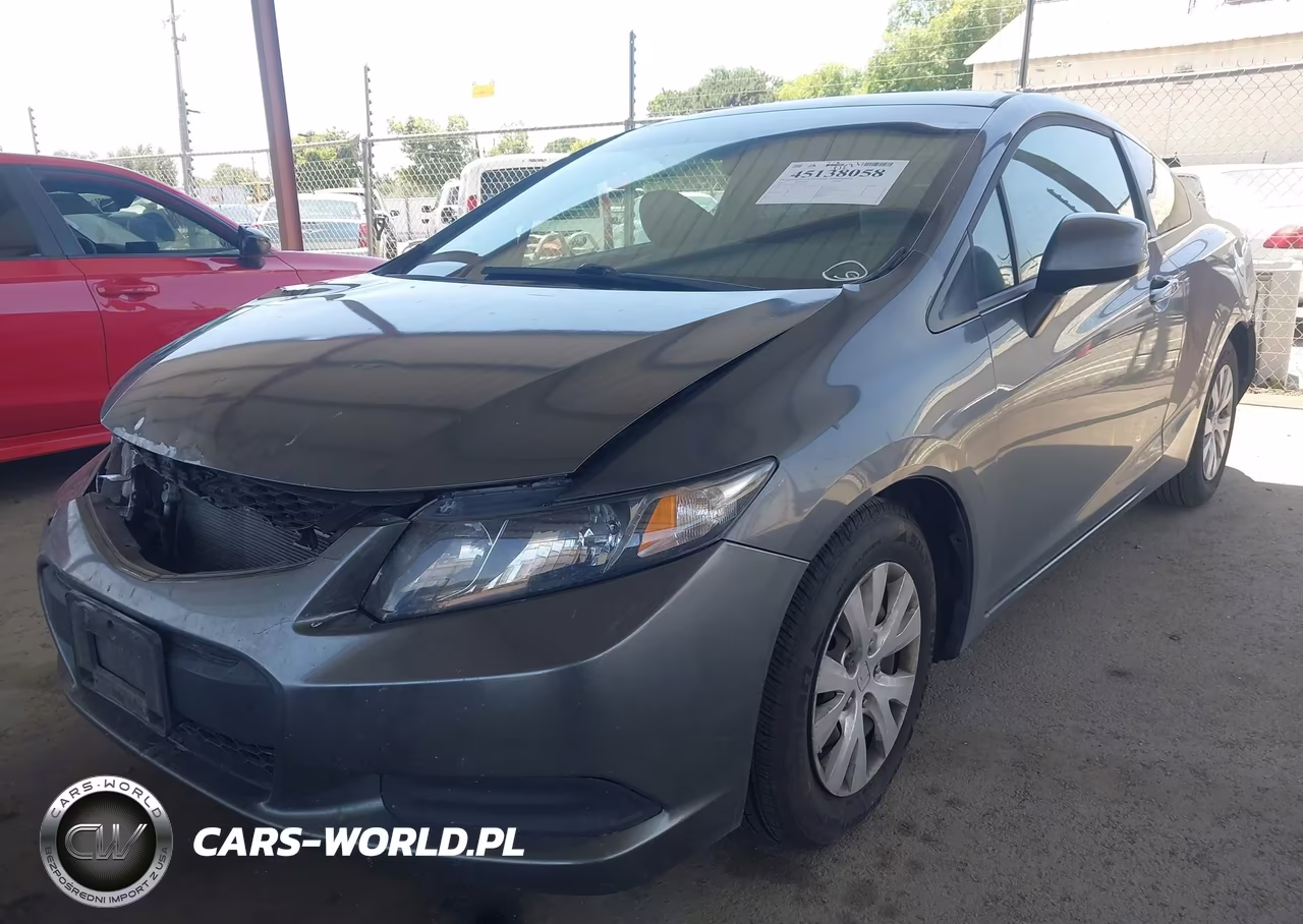 2012 Honda Civic Lx VIN:2HGFG3B52CH512148 - 2