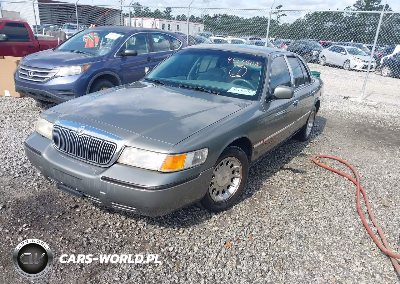 2001 Mercury Grand Marquis Gs VIN:2MEFM74W61X705585 - 2
