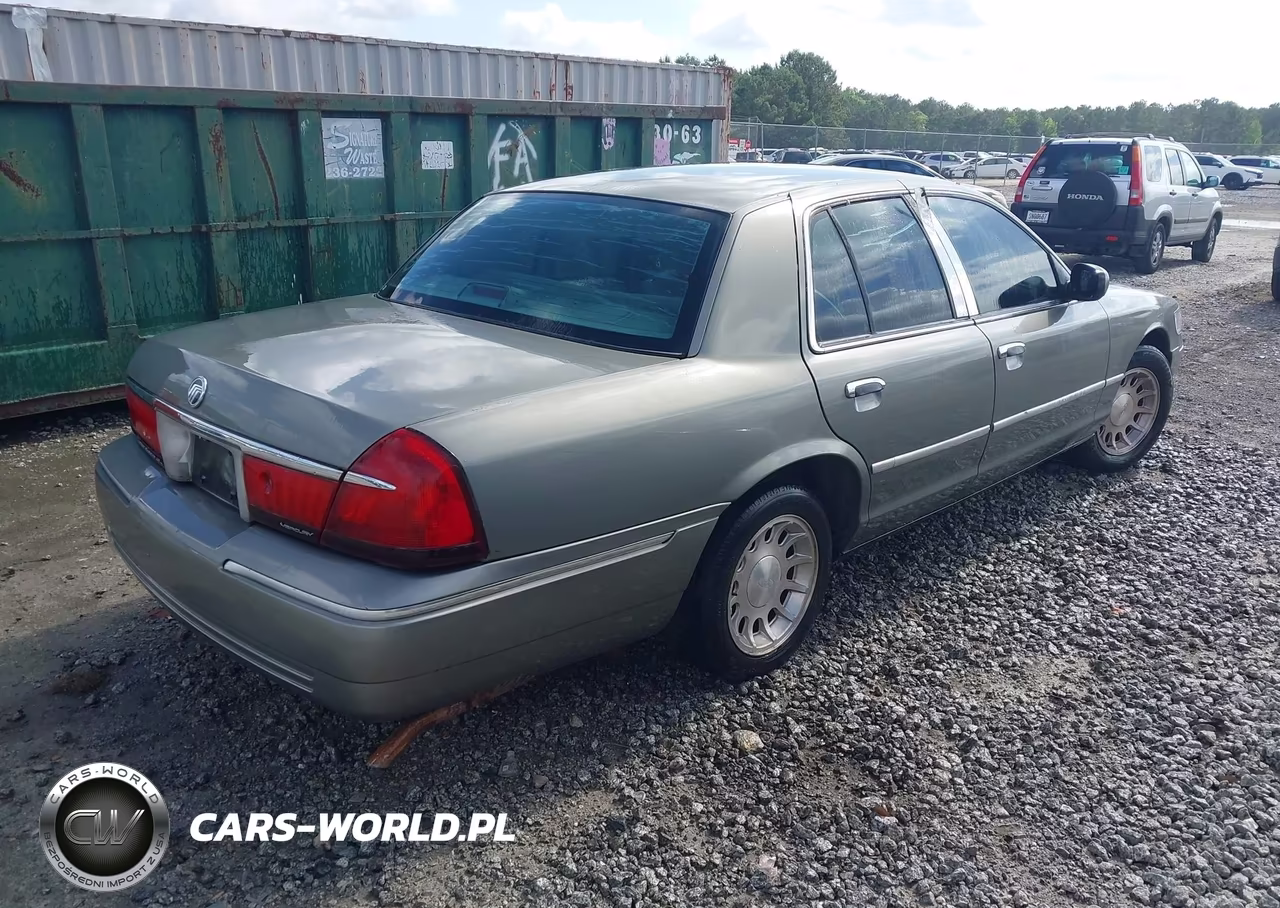 2001 Mercury Grand Marquis Gs VIN:2MEFM74W61X705585 - 4