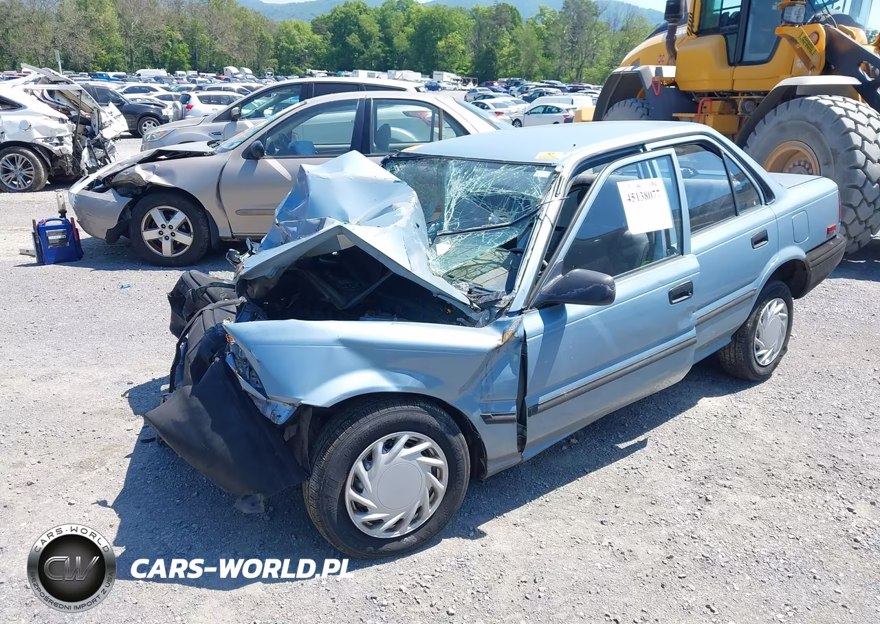 1989 Toyota Corolla Dlx VIN:JT2AE92E6K3194997 - 2