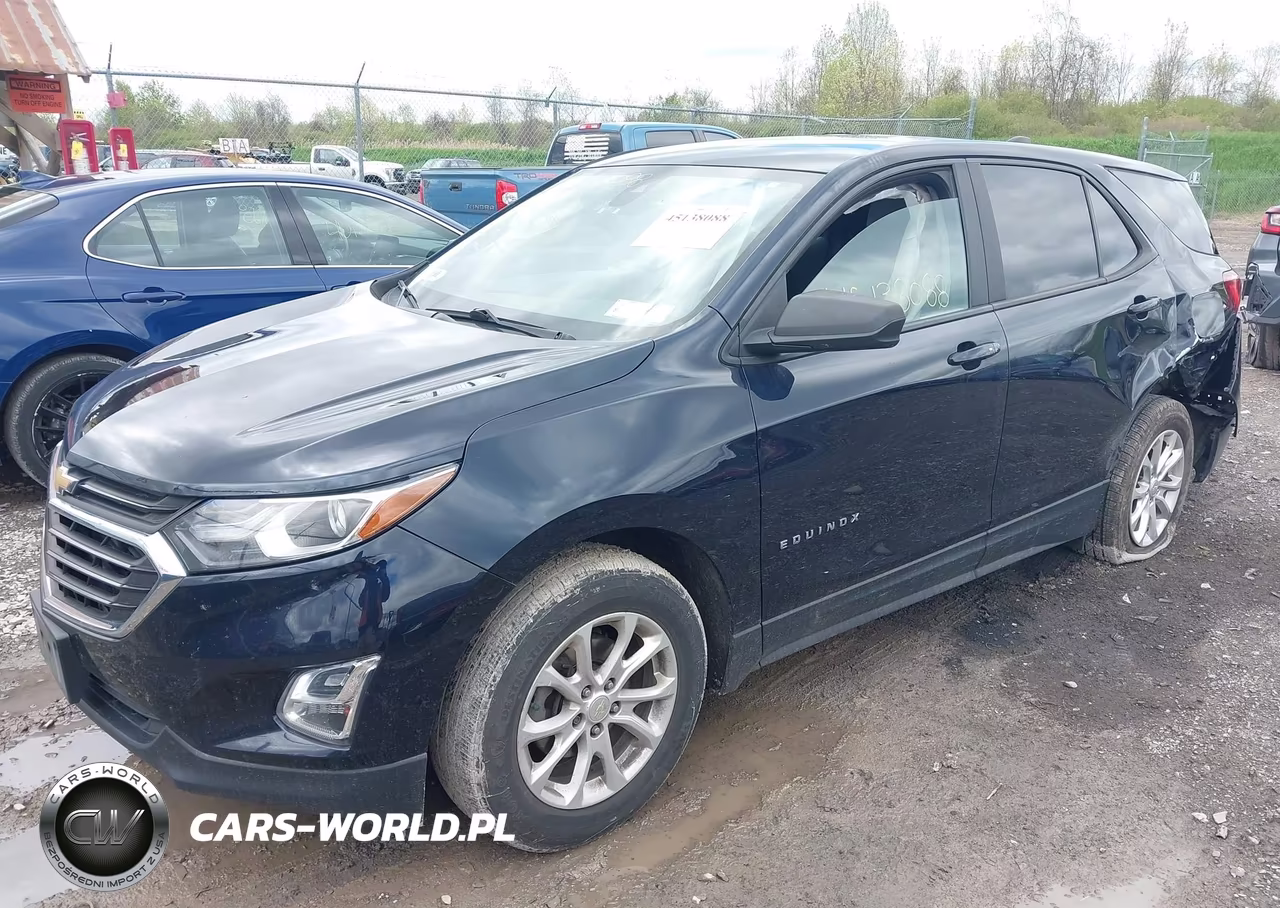 2021 Chevrolet Equinox Awd Ls VIN:3GNAXSEVXMS113847 - 2